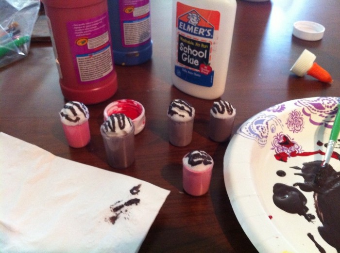 Yes, I'm make a mess when I make crafts. :)